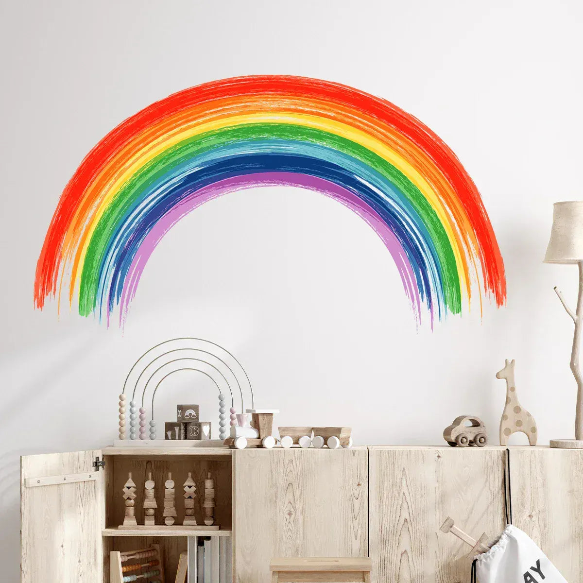 Sticker Mural Arc-en-Ciel Coloré