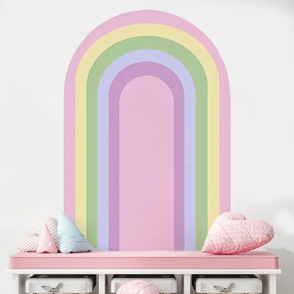 Sticker Mural Arche Arc-en-Ciel