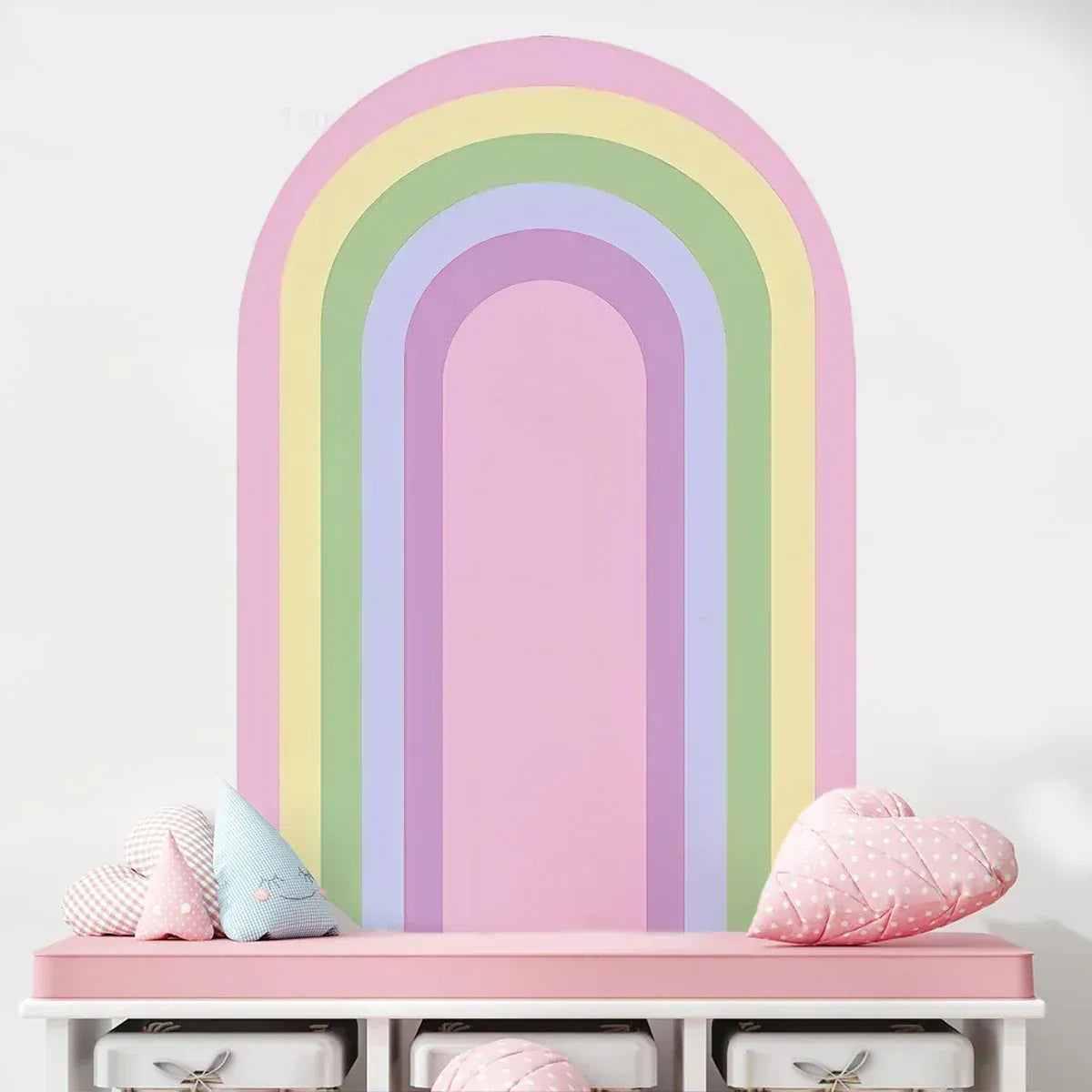 Sticker Mural Arche Arc-en-Ciel