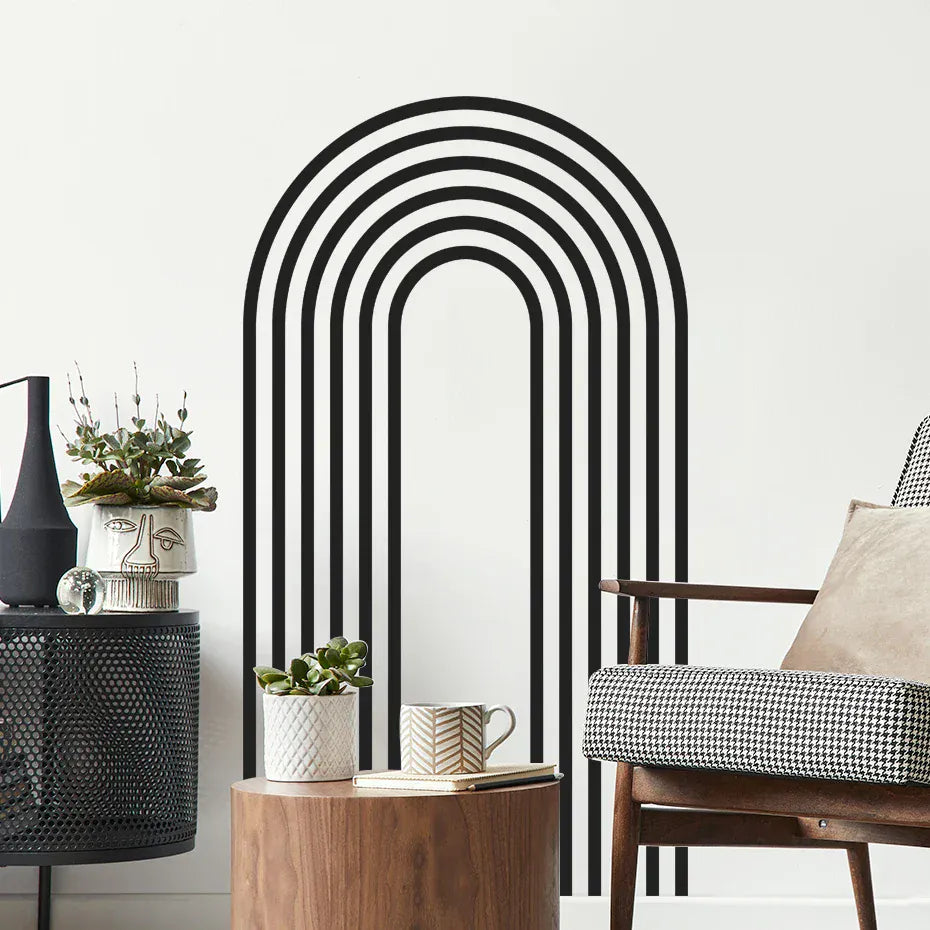 Sticker Mural Arche Linéaire