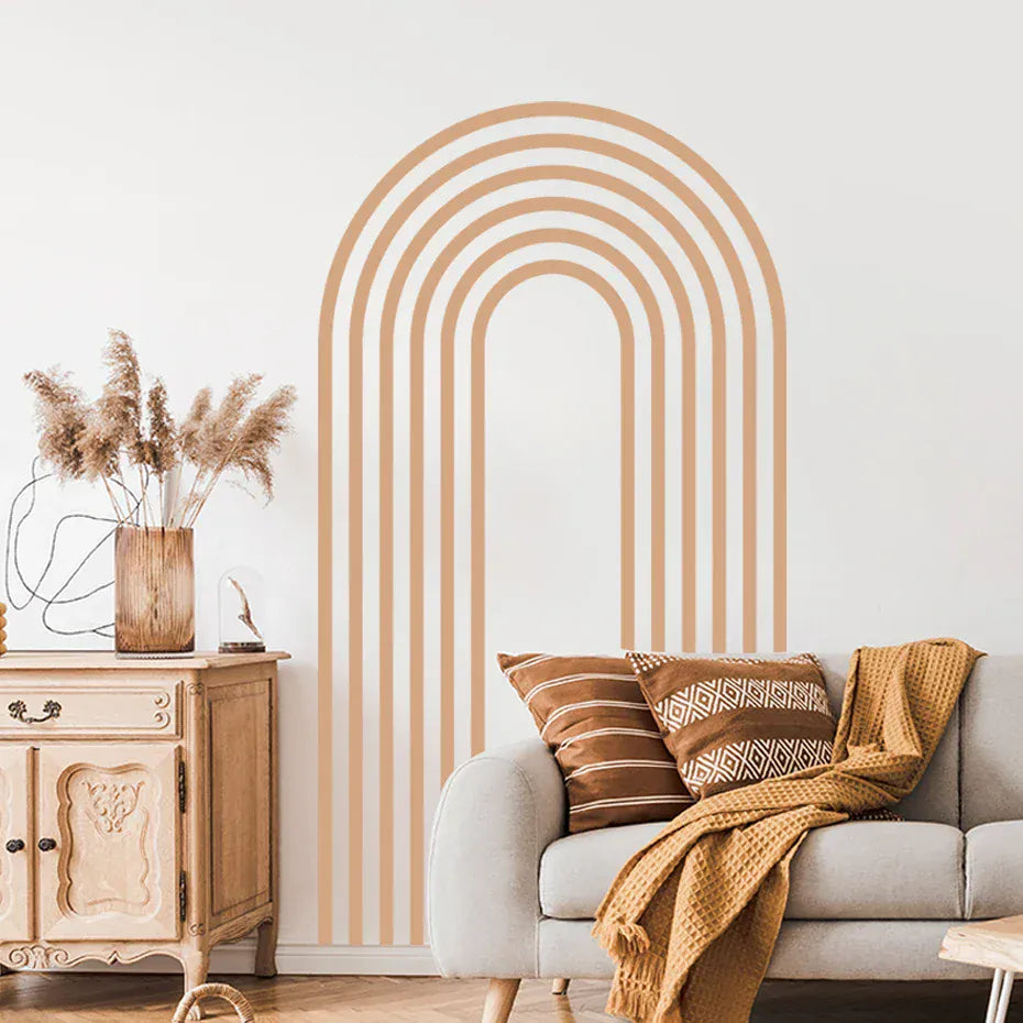 Sticker Mural Arche Linéaire