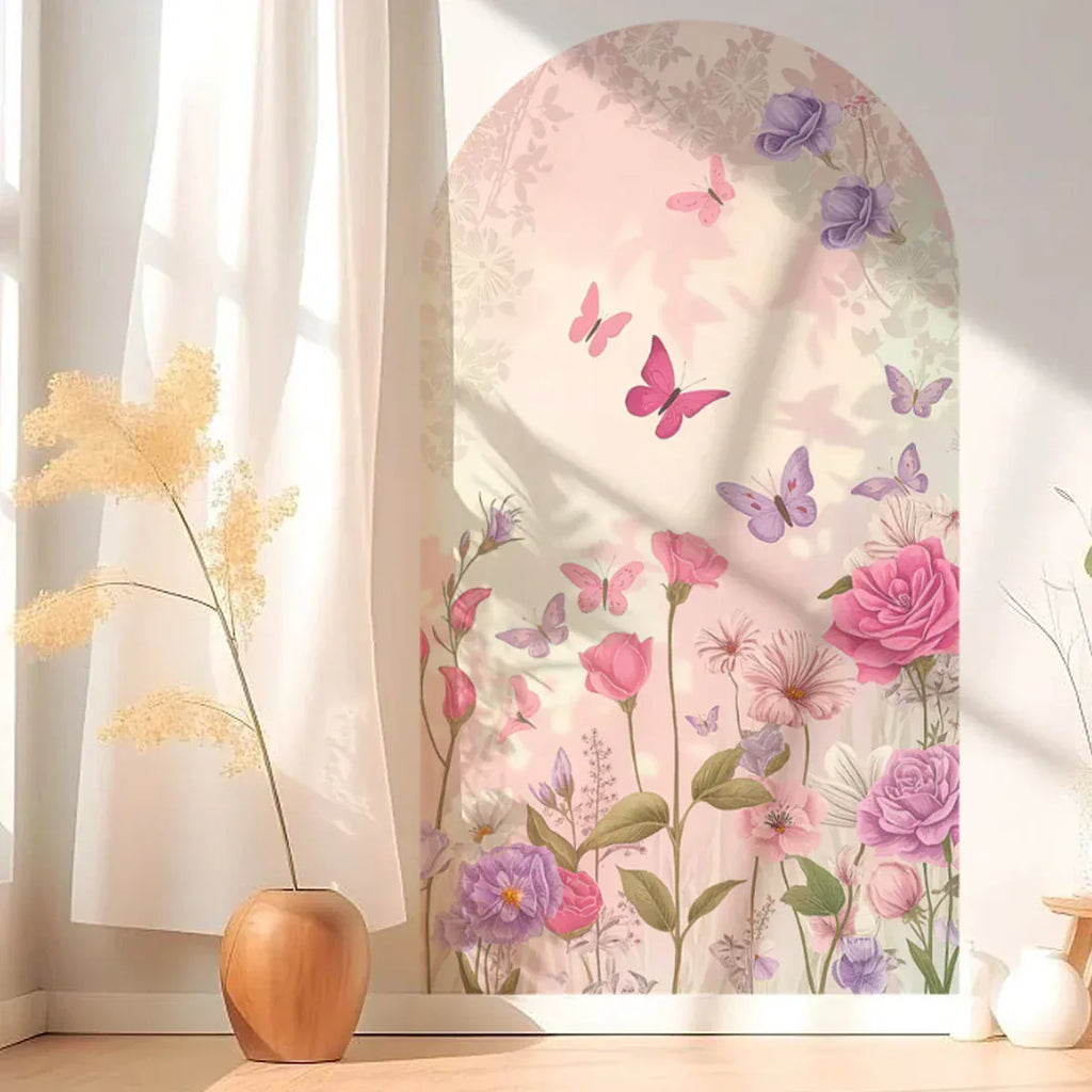 Sticker Mural Arche Papillons