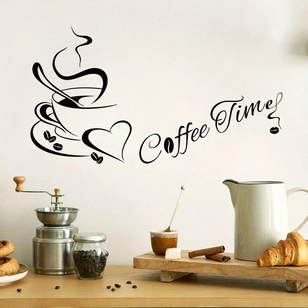 Sticker Mural Cuisine Espace Café