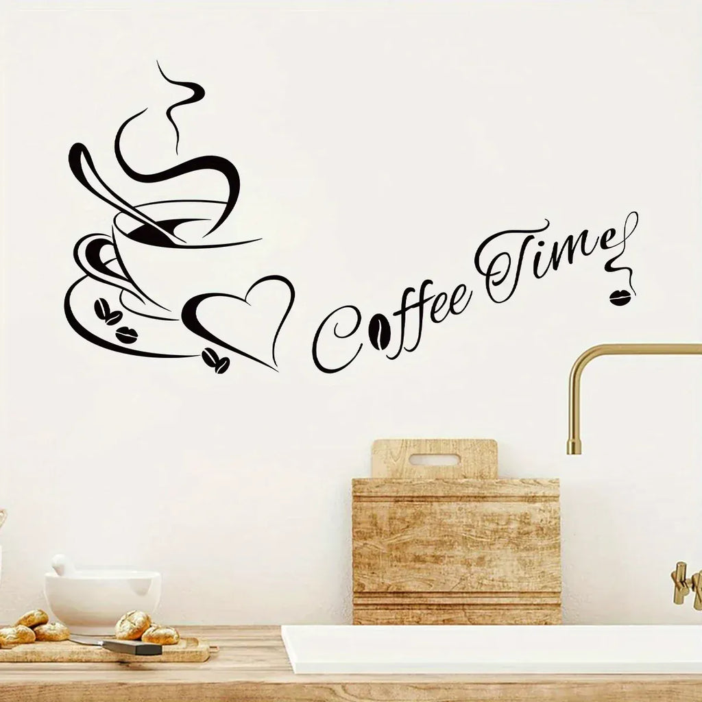 Sticker Mural Cuisine Espace Café