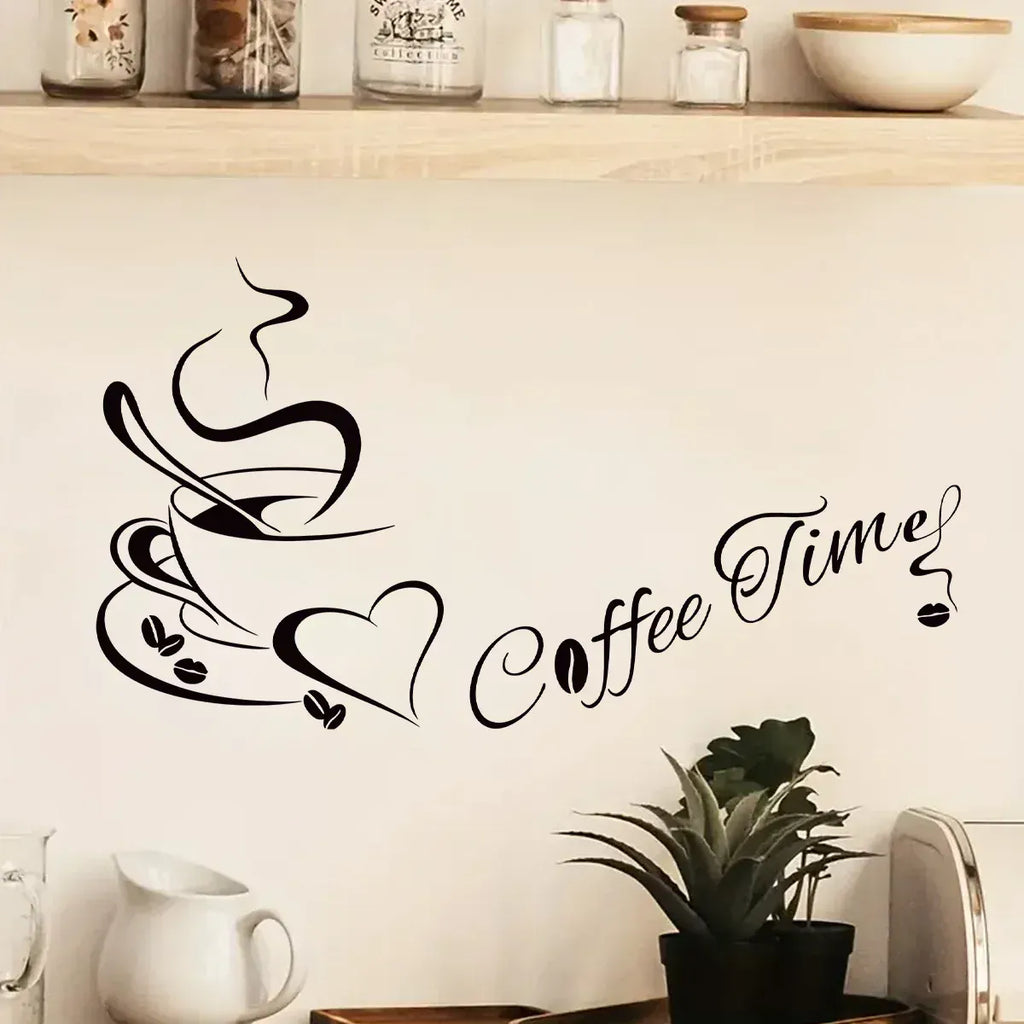 Sticker Mural Cuisine Espace Café
