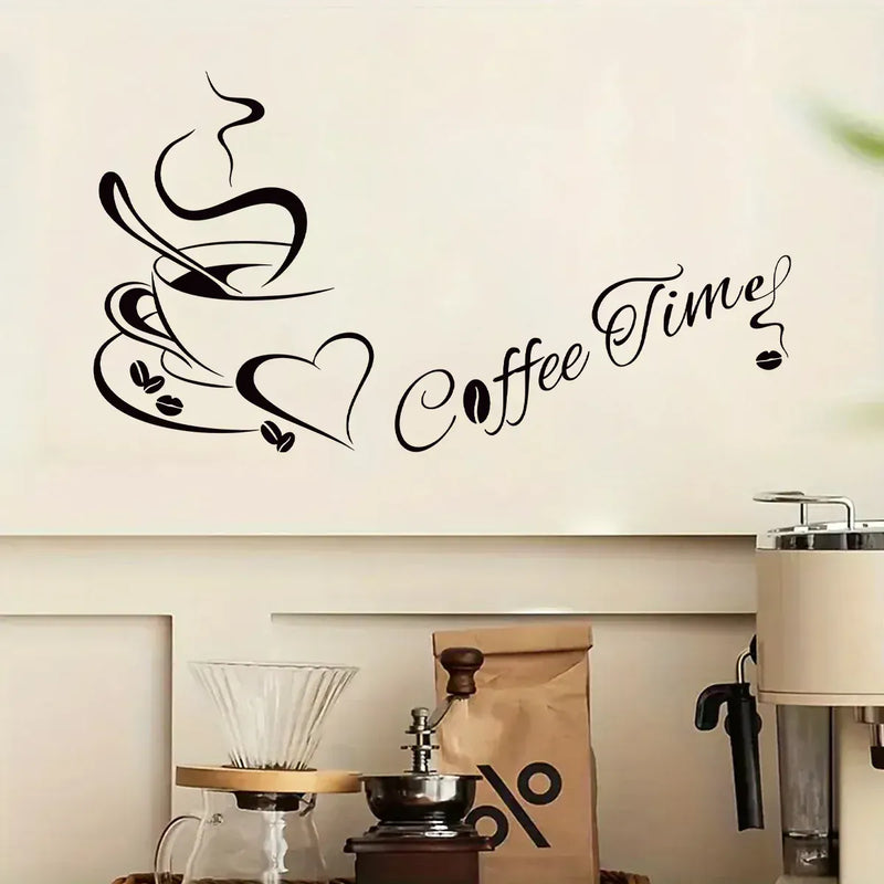 Sticker Mural Cuisine Espace Café