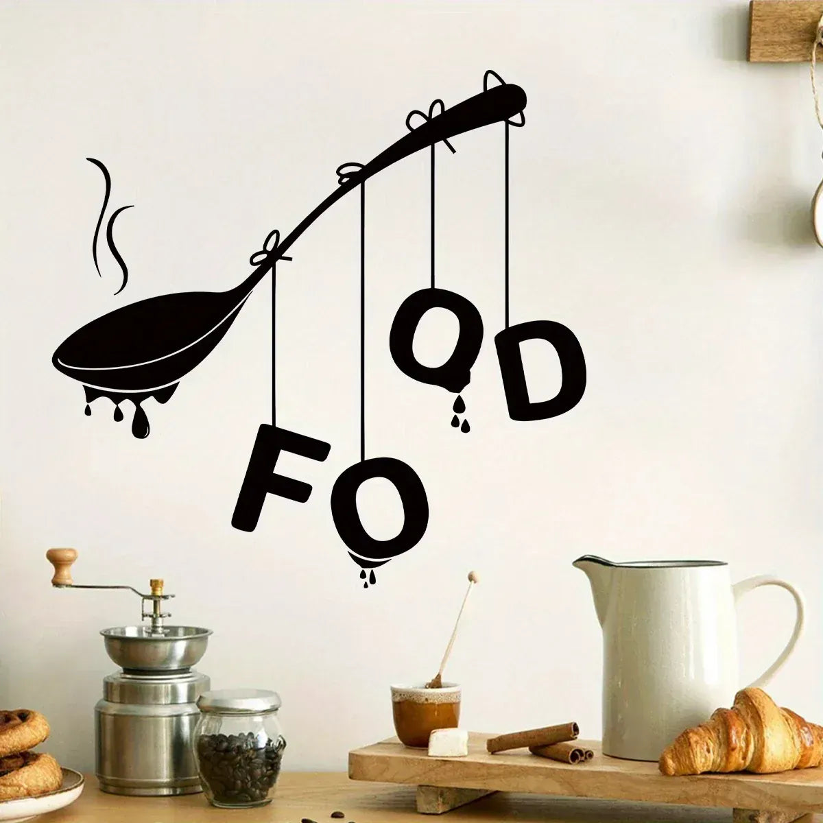 Sticker Mural Cuisine Food