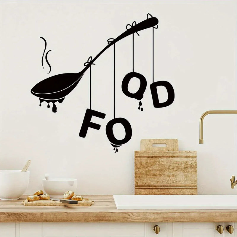 Sticker Mural Cuisine Food
