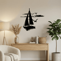 Sticker Mural Petit Voilier