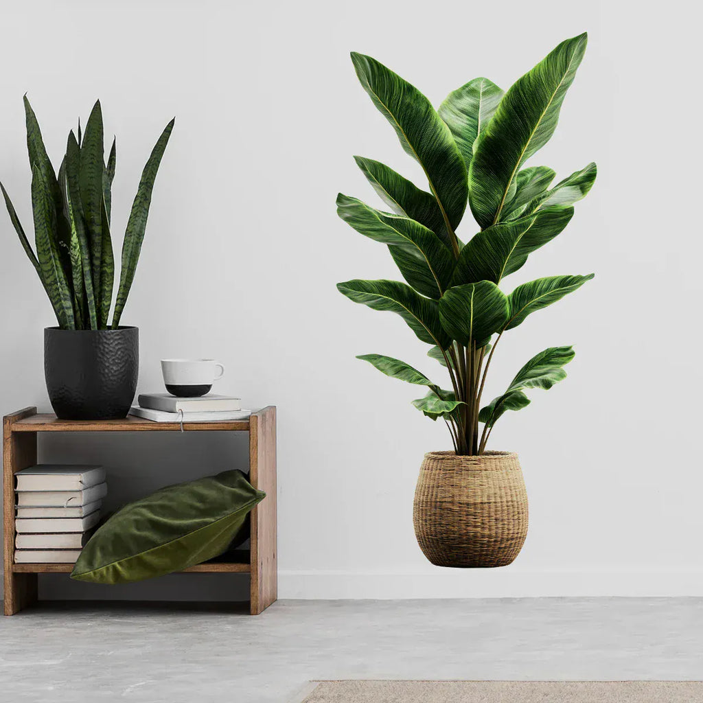 Sticker Mural Plante Verte en Pot