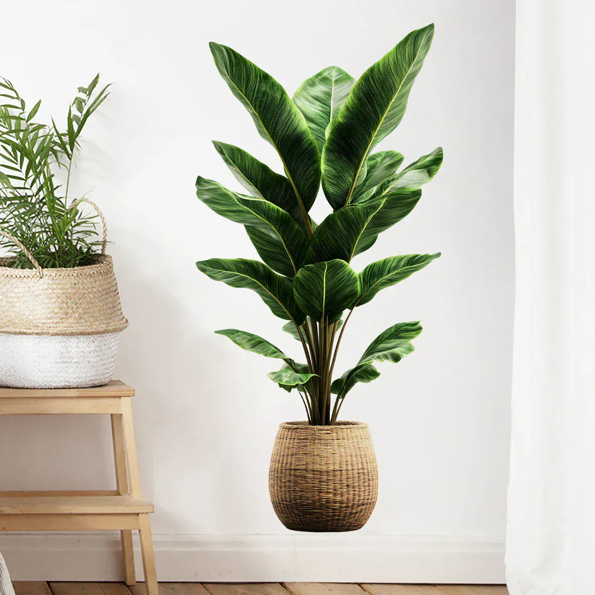 Sticker Mural Plante Verte en Pot