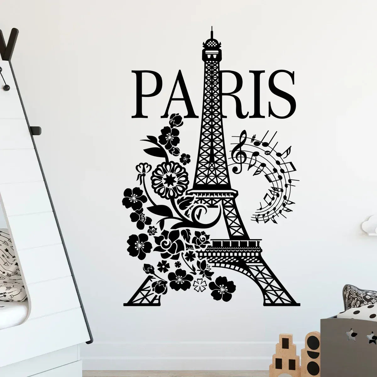 Sticker Mural Tour Eiffel Paris