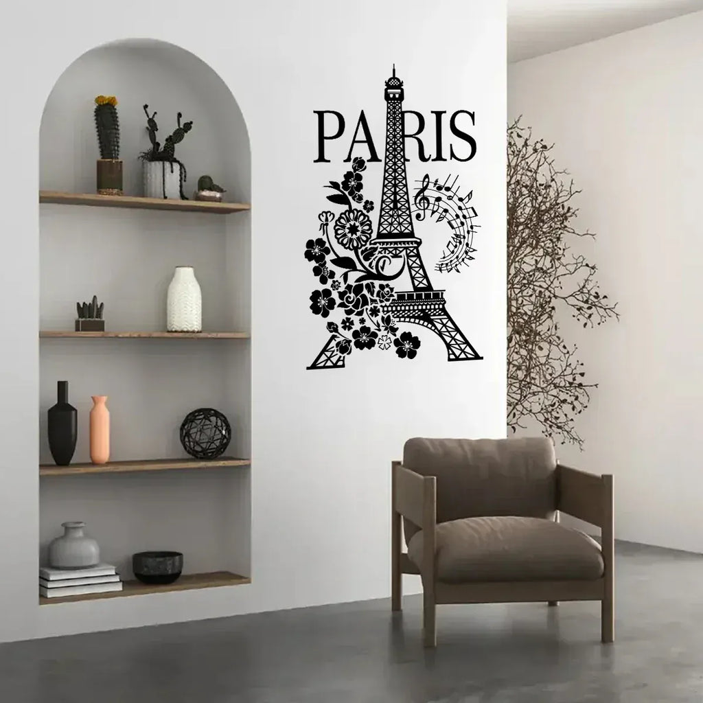 Sticker Mural Tour Eiffel Paris