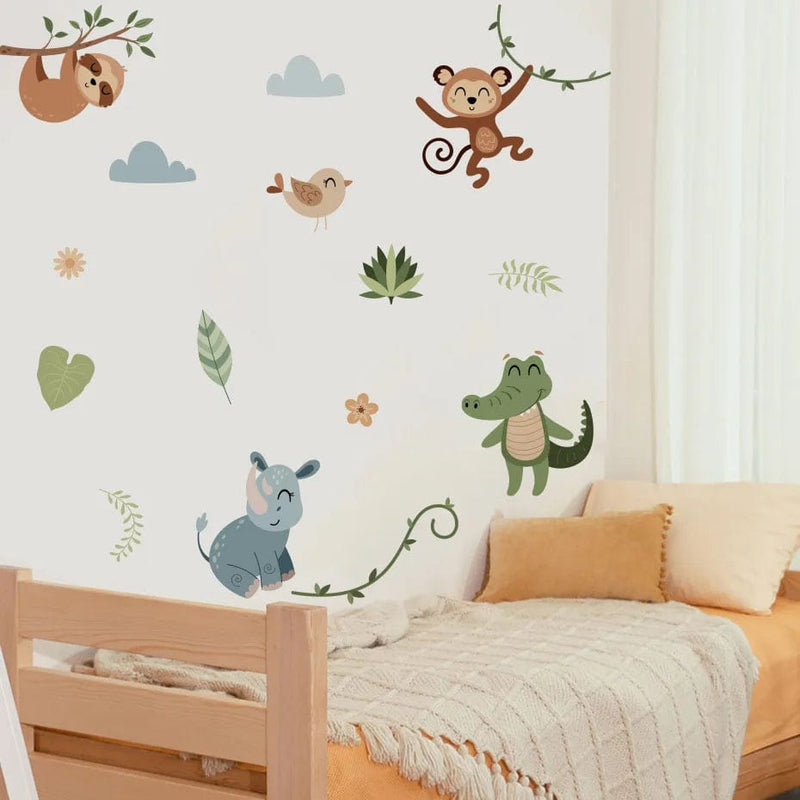 Stickers Muraux Animaux Jungle et Safari