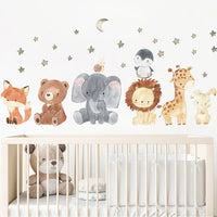 Stickers Muraux Animaux Lit Bébé
