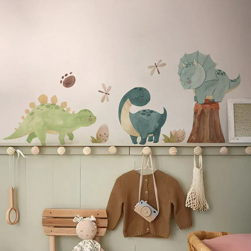 Stickers Muraux Animaux Préhistoriques Chambre Bébé