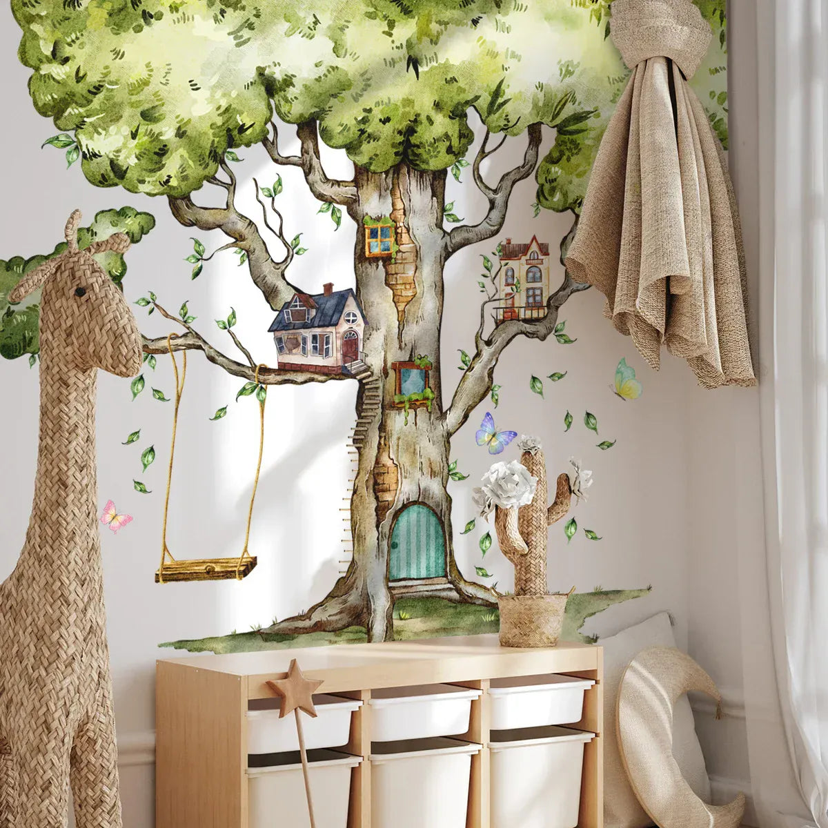 Stickers Muraux Arbre Géant Enfant