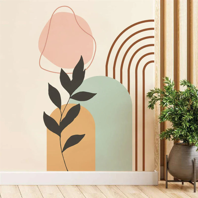 Stickers Muraux Arche Abstraite