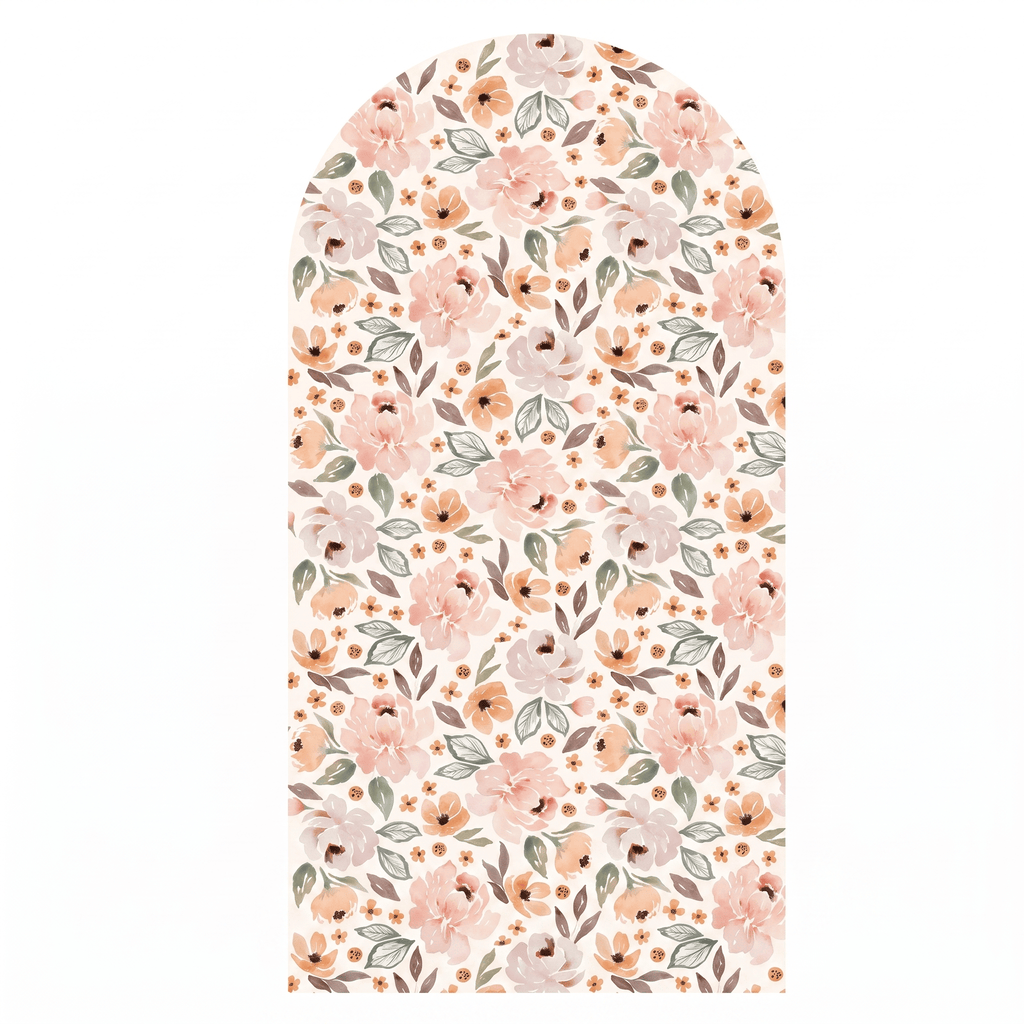 Stickers Muraux Arche Fleurie