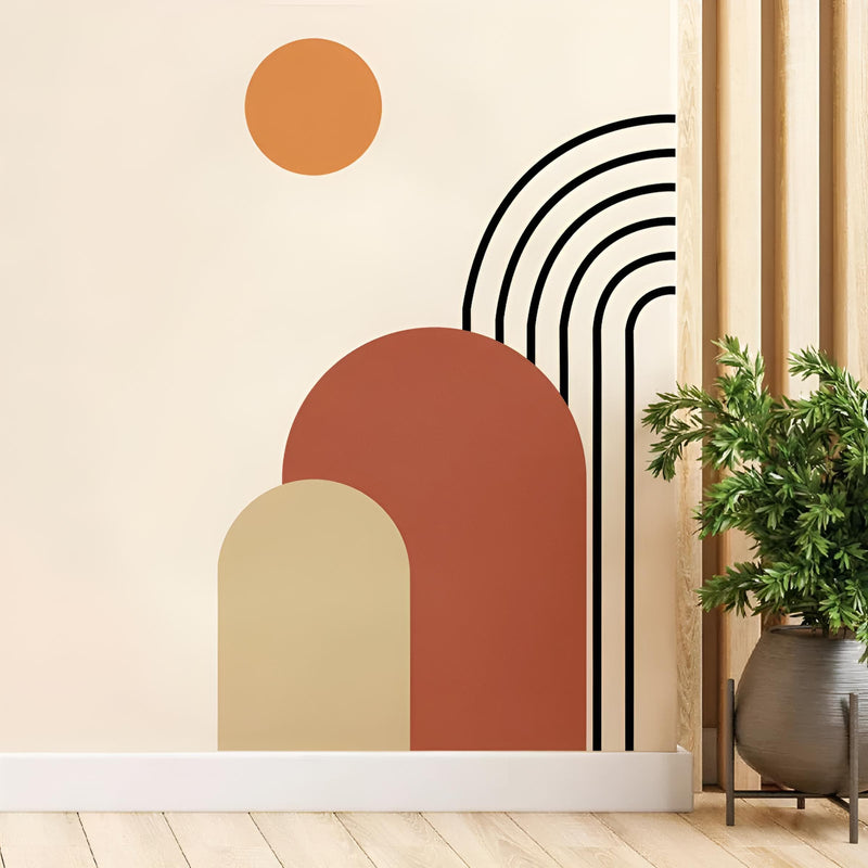 Stickers Muraux Arche Terracotta