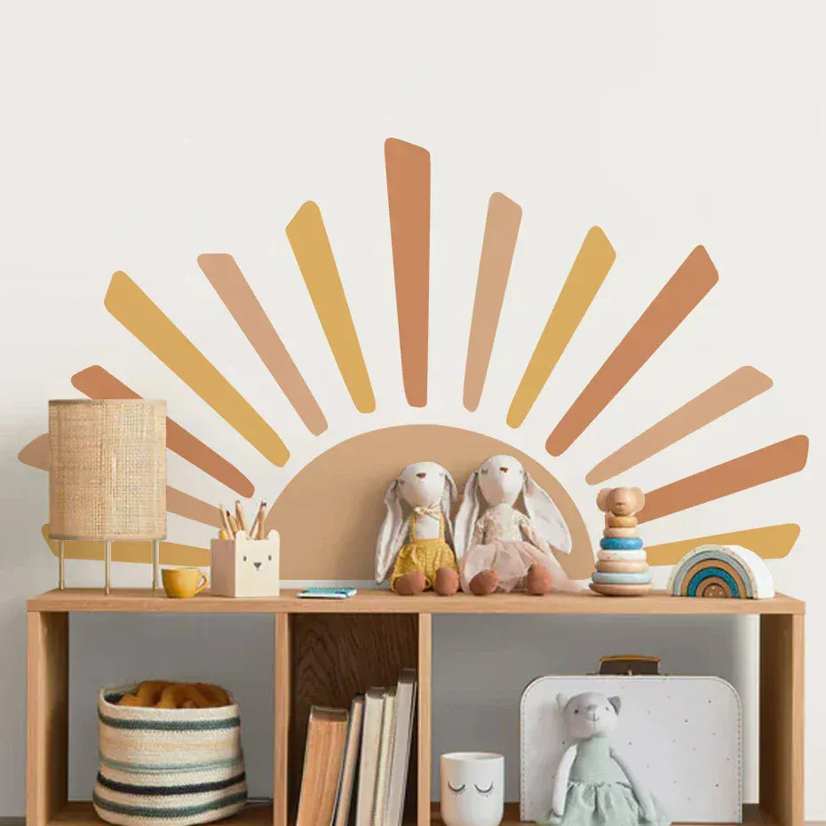 Stickers Muraux Coucher de Soleil Chambre Enfant