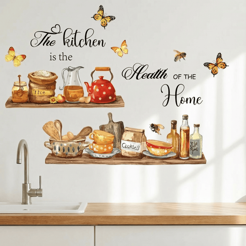 Stickers Muraux Cuisine Campagne