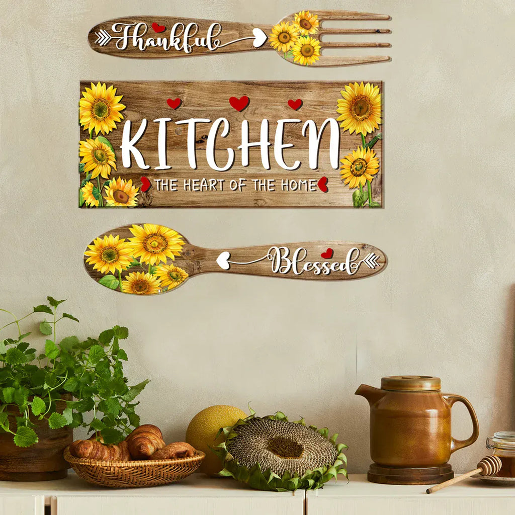 Stickers Muraux Cuisine Cœur de la Maison