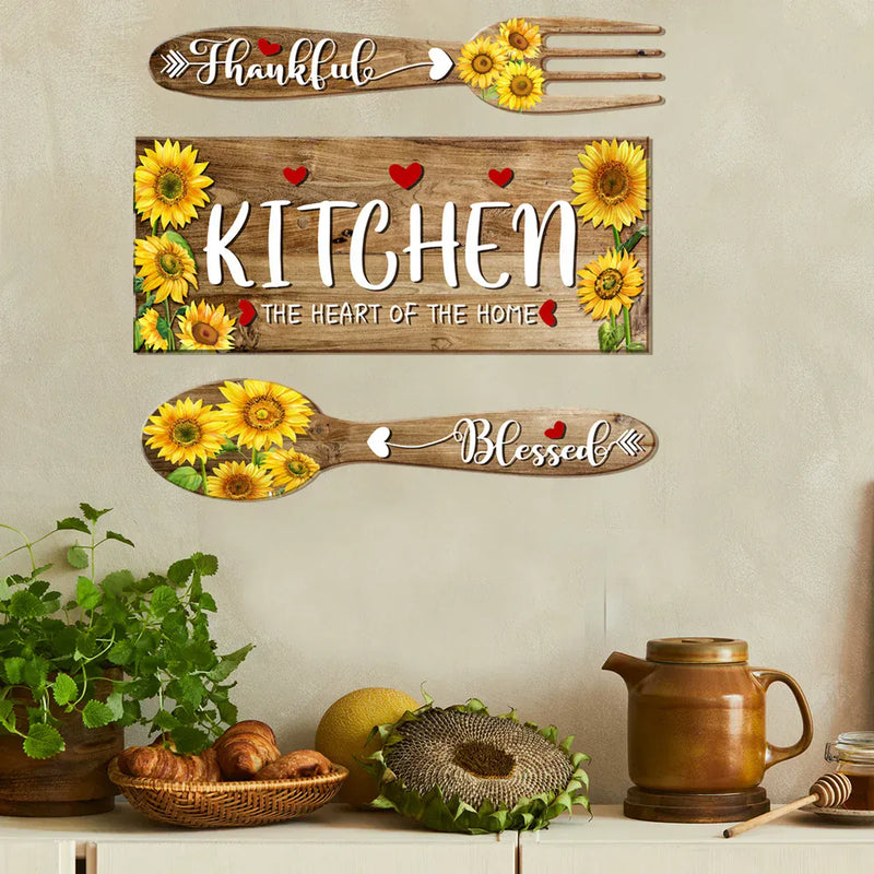 Stickers Muraux Cuisine Cœur de la Maison