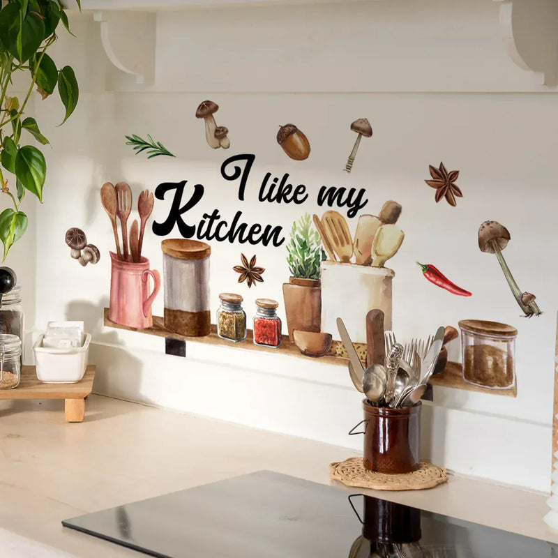 Stickers Muraux Cuisine I like my Kitchen