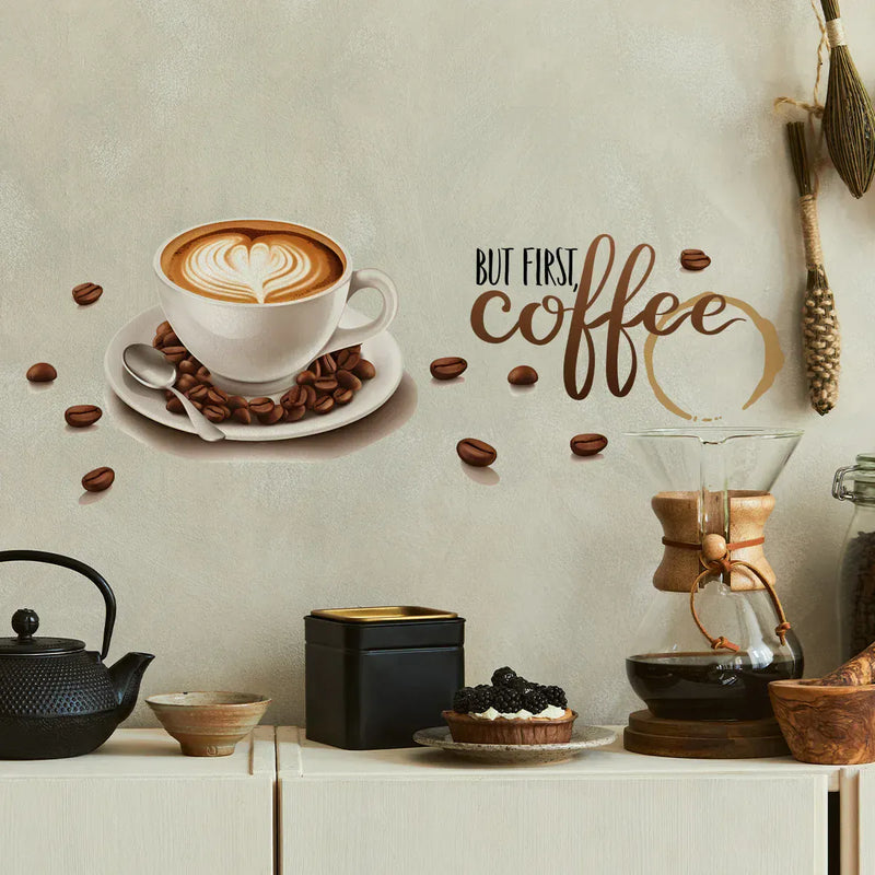 Stickers Muraux Cuisine Tasse de Café