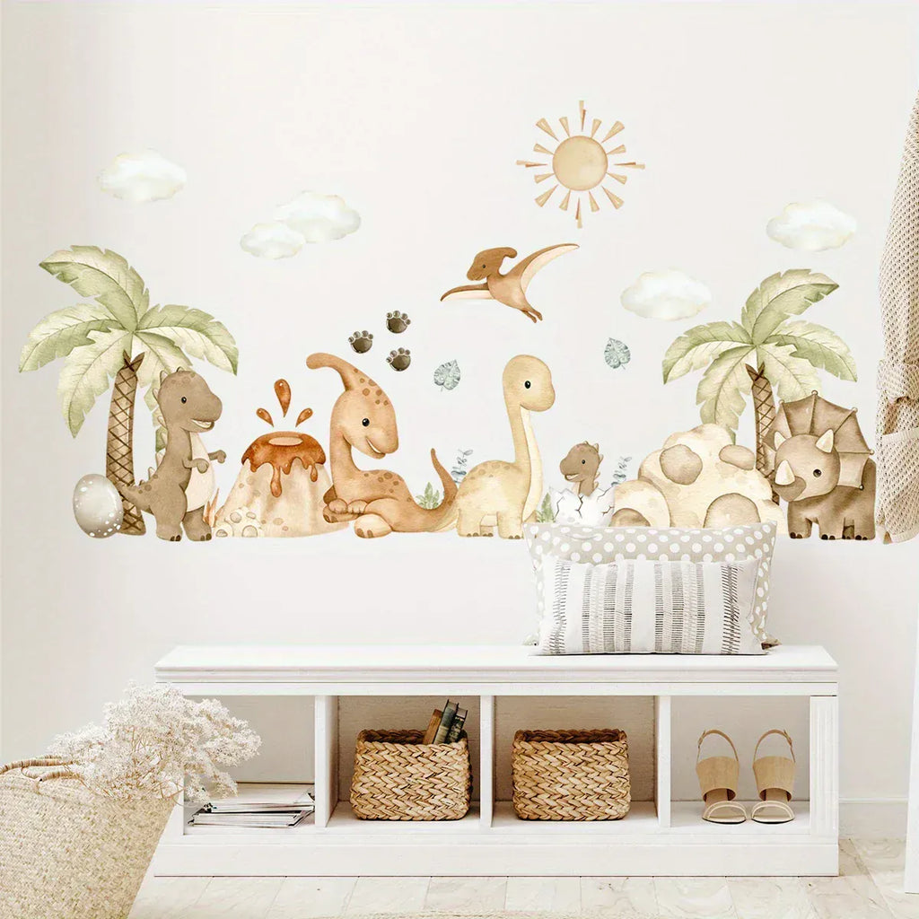Stickers Muraux Dinosaure Chambre Garçon