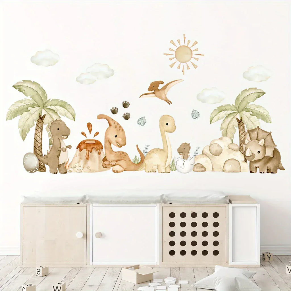 Stickers Muraux Dinosaure Chambre Garçon