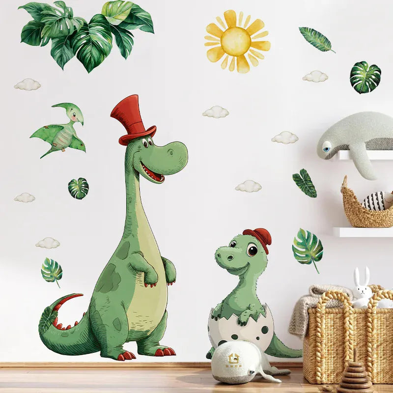Stickers Muraux Dinosaure Géant Chambre Enfant