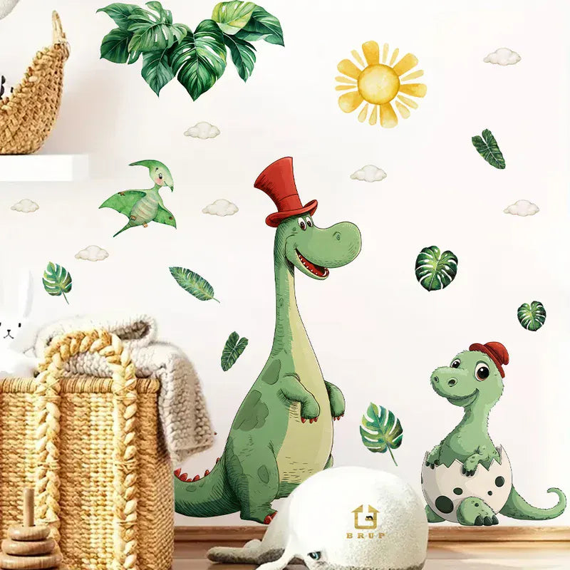 Stickers Muraux Dinosaure Géant Chambre Enfant