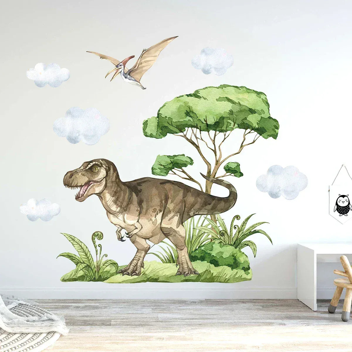 Stickers Muraux Dinosaures T-Rex