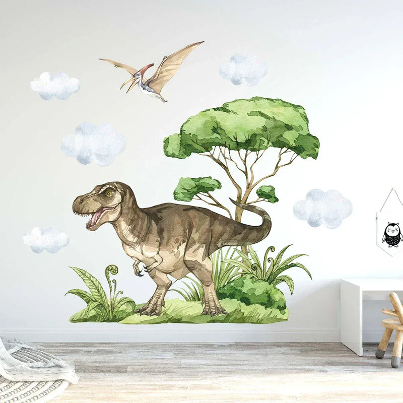 Stickers Muraux Dinosaures T-Rex