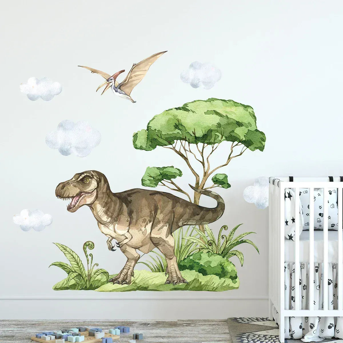Stickers Muraux Dinosaures T-Rex