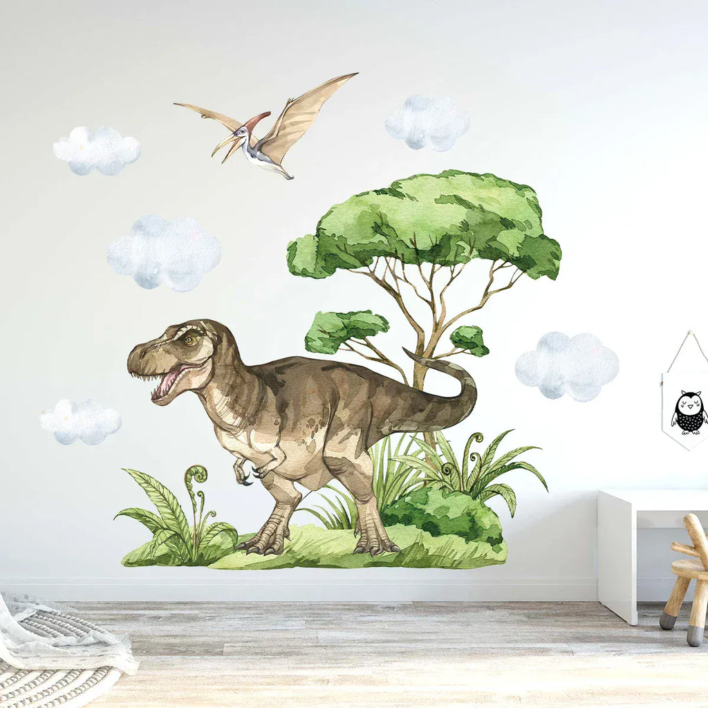 Stickers Muraux Dinosaures T-Rex