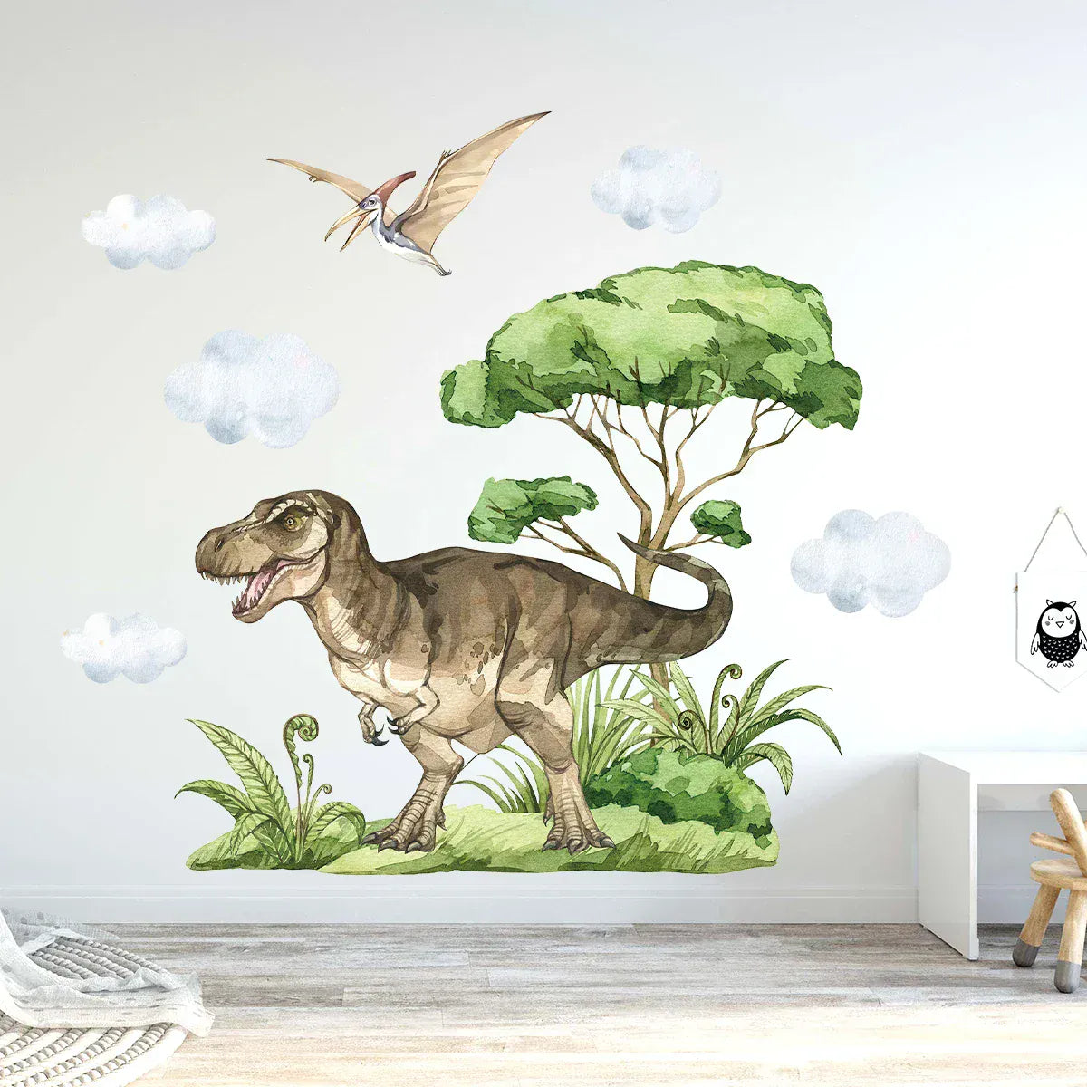 Stickers Muraux Dinosaures T-Rex