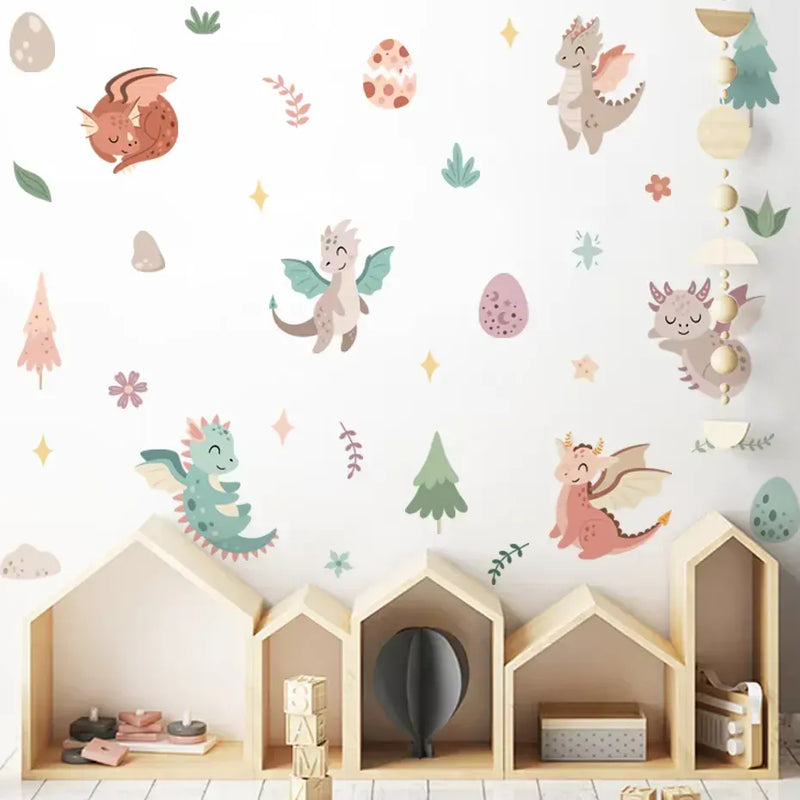 Stickers Muraux Dragon Chambre Bébé
