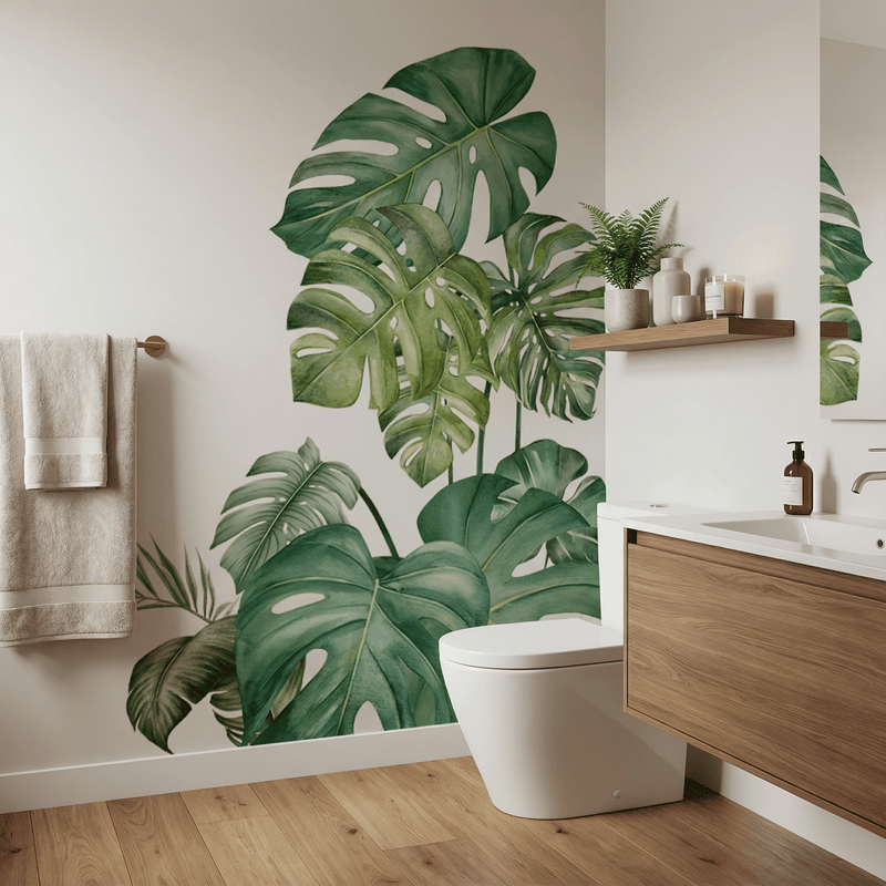 Stickers Muraux Feuillage Tropicale