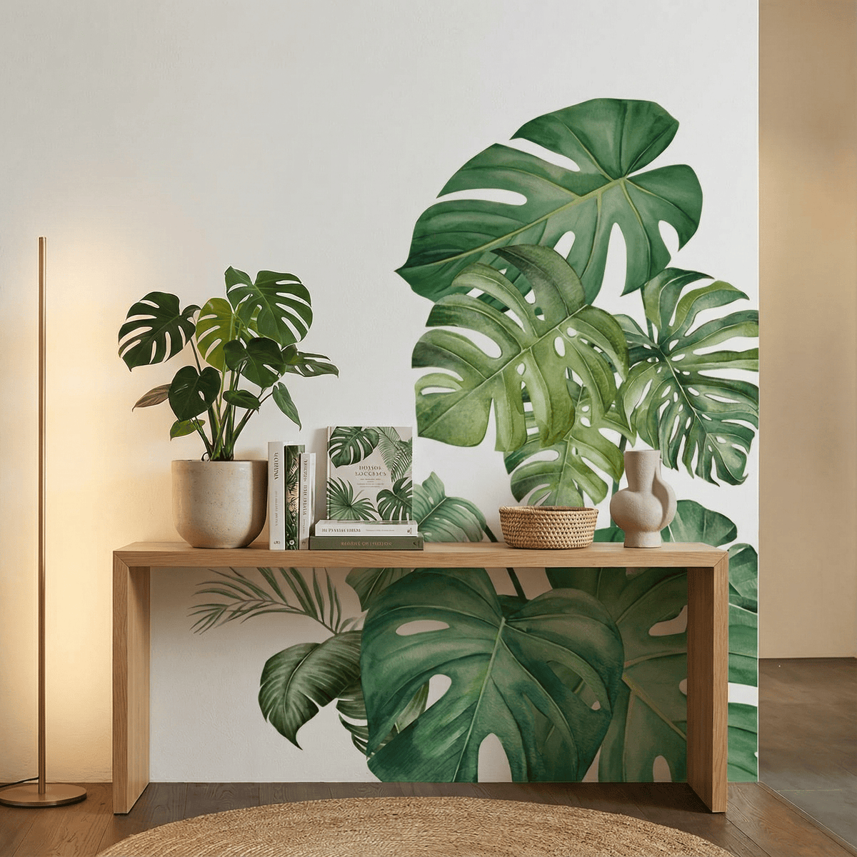Stickers Muraux Feuillage Tropicale