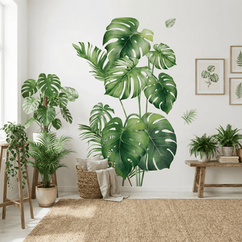 Pack jungle tropicale - feuilles tropicales