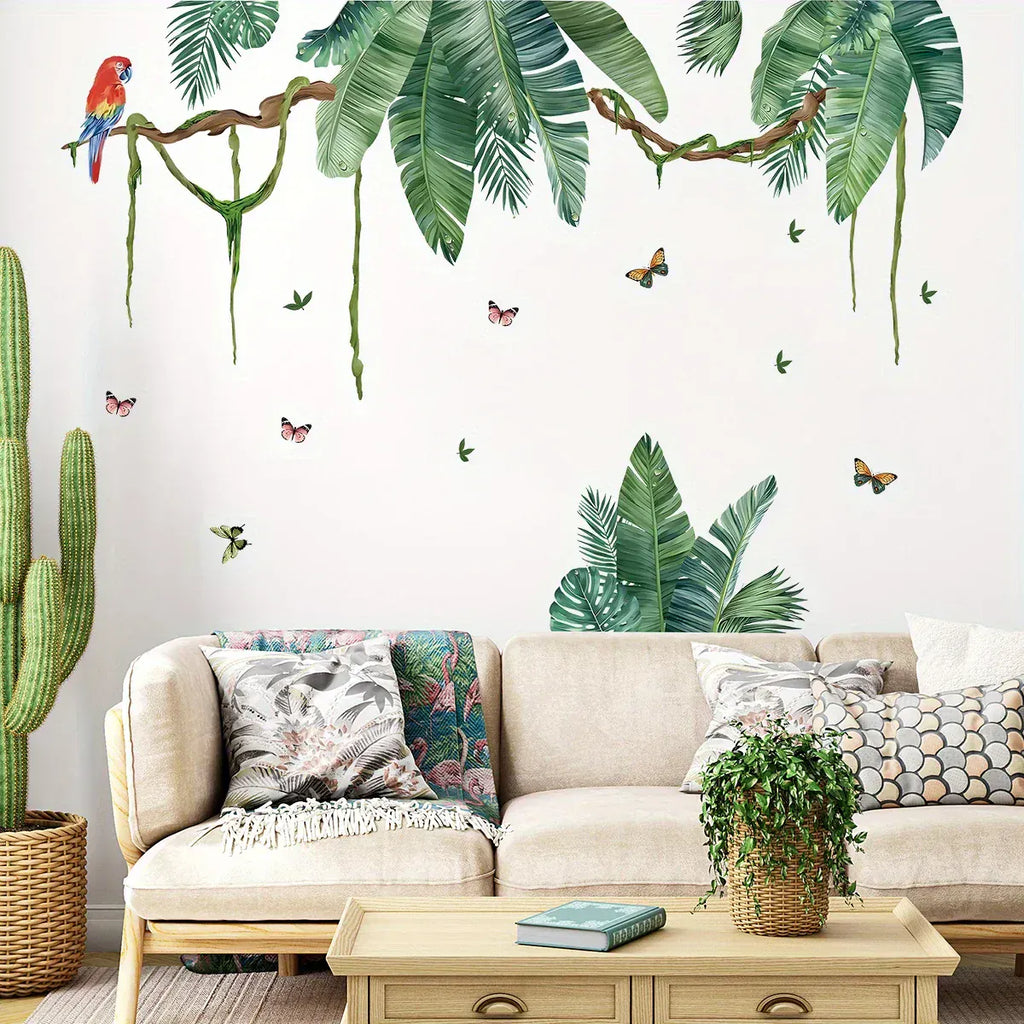 Stickers Muraux Jungle Exotique