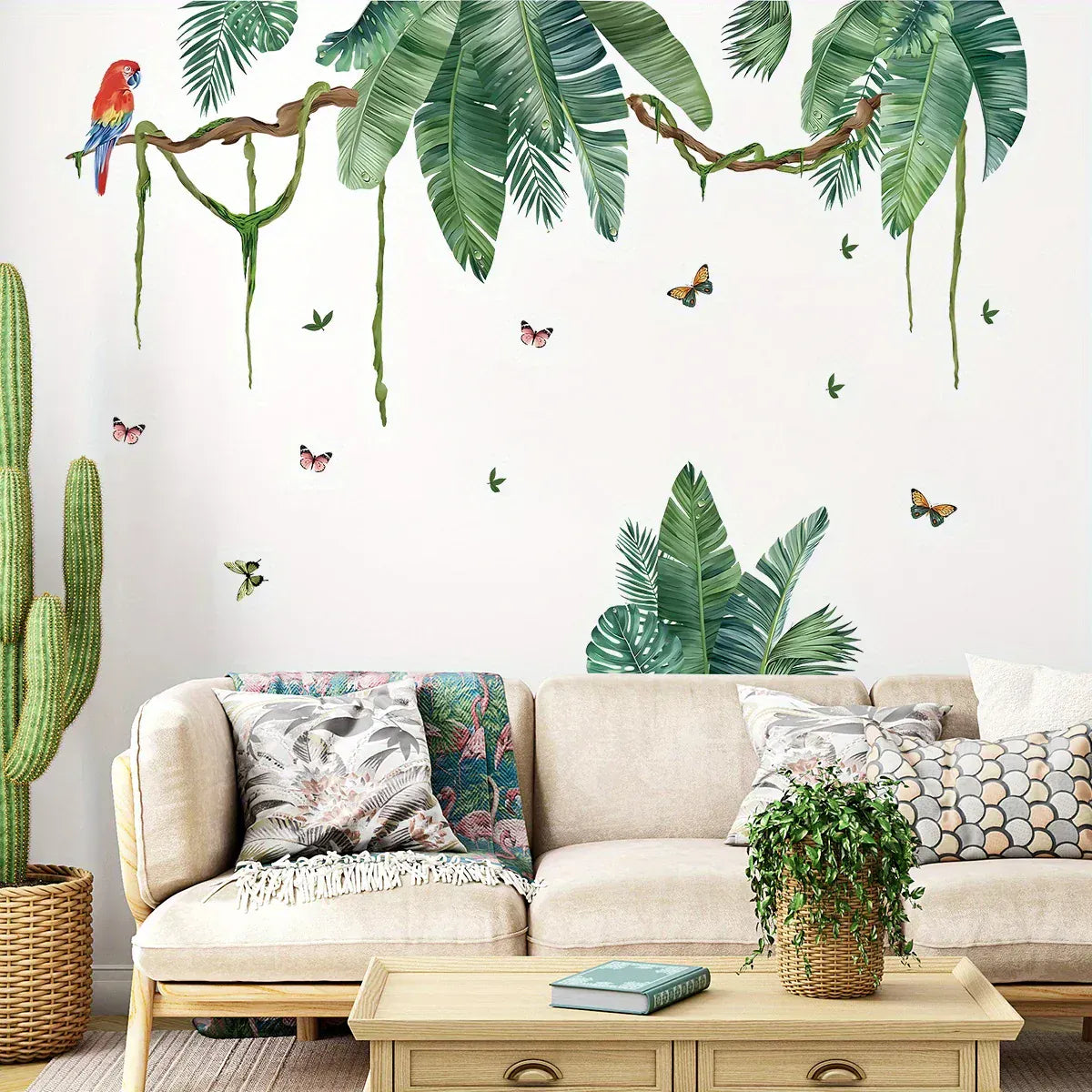 Stickers Muraux Jungle Exotique
