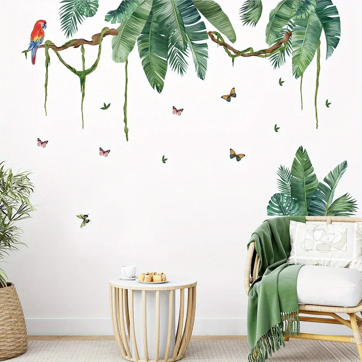 Stickers Muraux Jungle Exotique