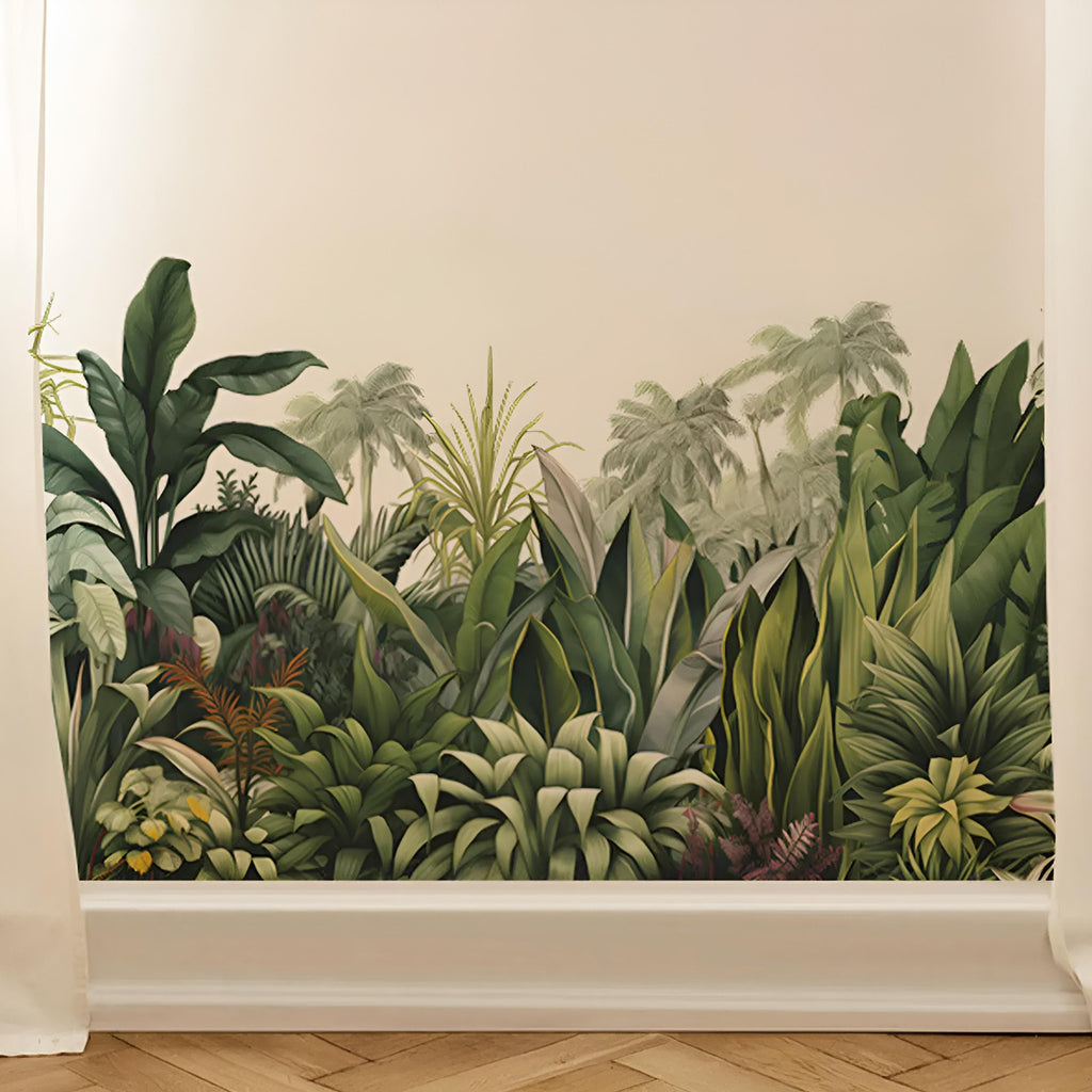 Stickers Muraux Jungle Tropicale Panoramique Fresque