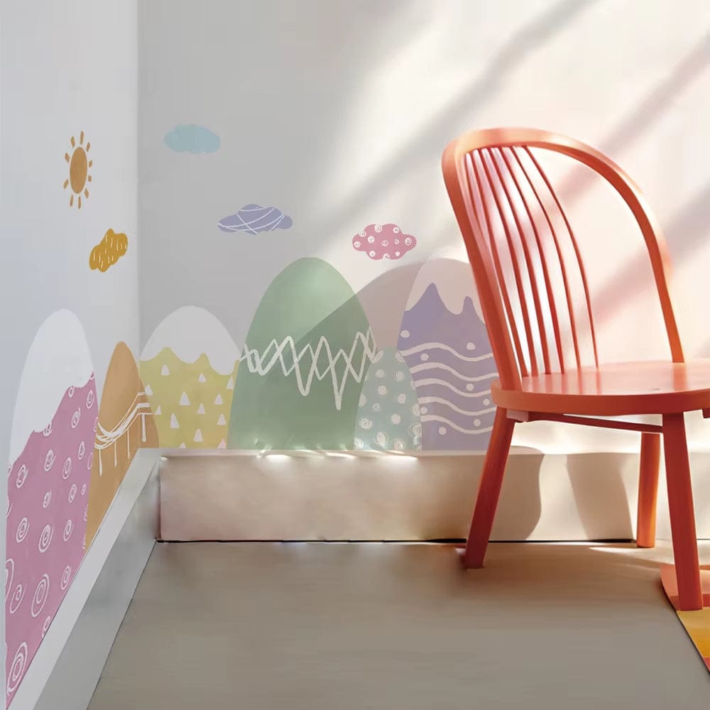 Stickers Muraux Montagne Chambre Bébé