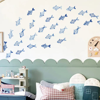 Pack océan - poissons chambre enfant