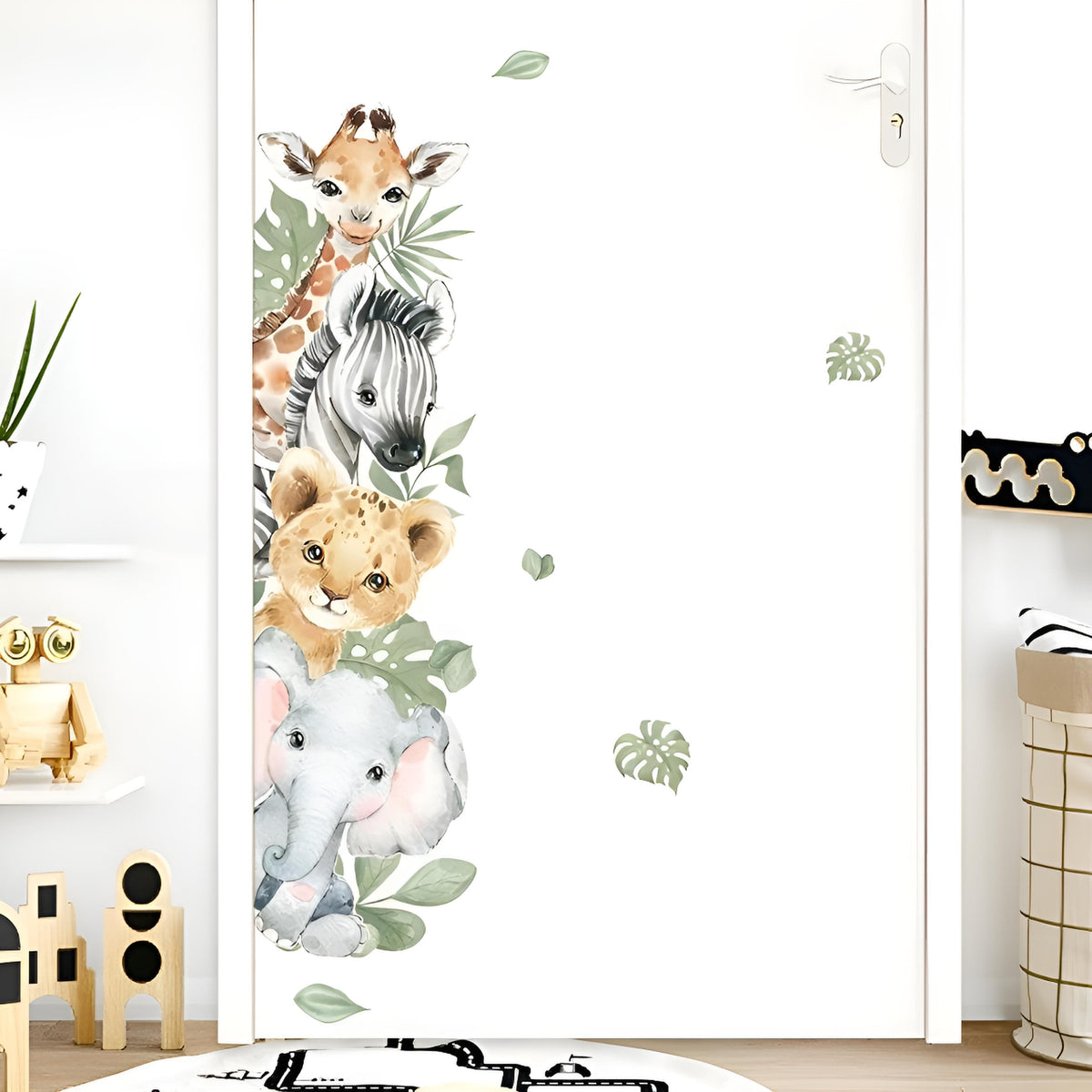 Pack Stickers Muraux Jungle & Safari – Chambre Enfant